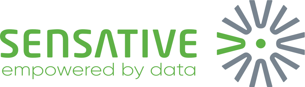 Sensative logo empowered by data